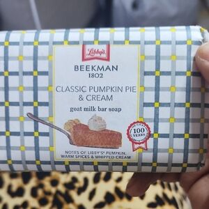 Beekman 1802 Pumpkin Pie & Cream Goat Milk Soap